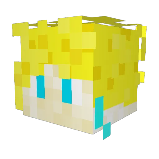 Andy_The_Legend Minecraft avatar head, 3D render
