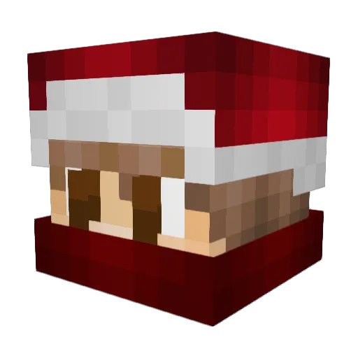 Andy_dA_kInG Minecraft avatar head, 3D render
