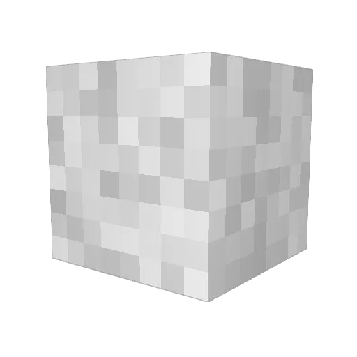 AndyalRekt Minecraft avatar head, 3D render
