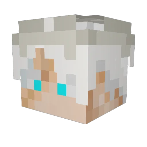 Andyboy444 Minecraft avatar head, 3D render