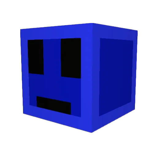 Andydu02 Minecraft avatar head, 3D render