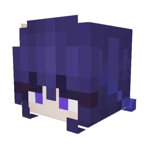 Andyguay007 Minecraft avatar head, 3D render