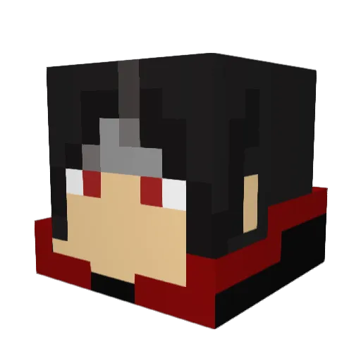 Andyisgold Minecraft avatar head, 3D render