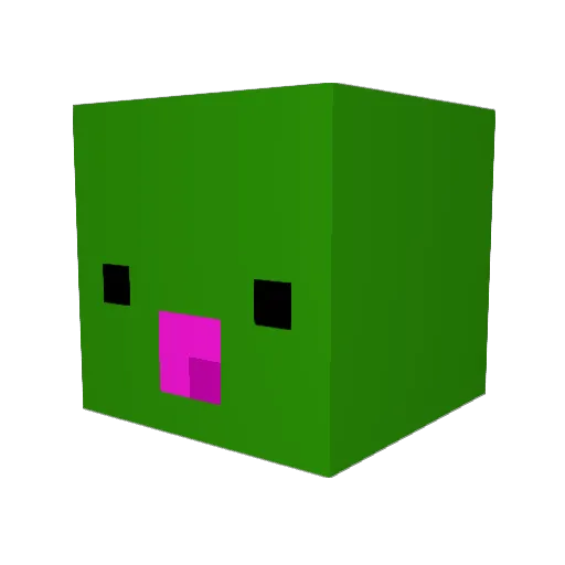 Andyo64 Minecraft avatar head, 3D render