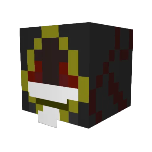 Andys1996 Minecraft avatar head, 3D render