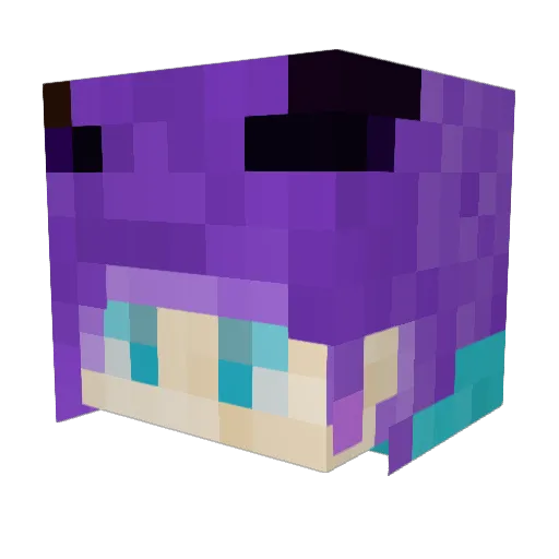 Andywww0127 Minecraft avatar head, 3D render