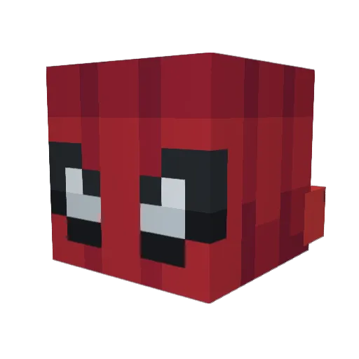 Anes_J Minecraft avatar head, 3D render