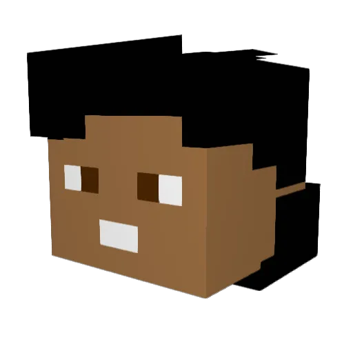 AngatBuhayLahat Minecraft avatar head, 3D render