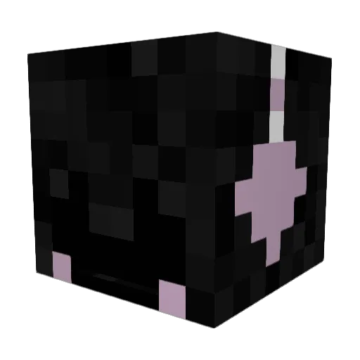 AngelExpress Minecraft avatar head, 3D render