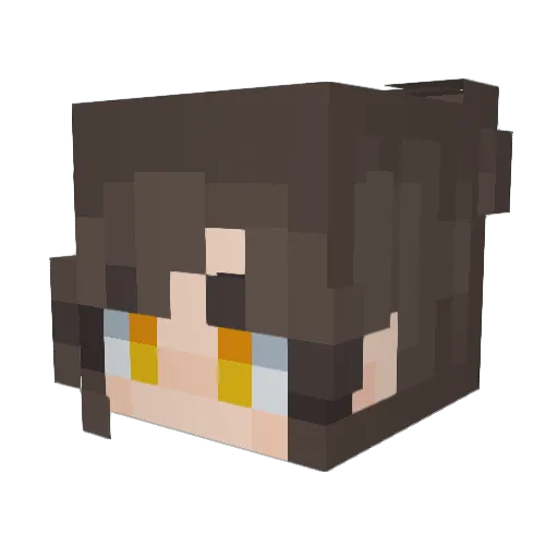 AngelGiRl192027 Minecraft avatar head, 3D render