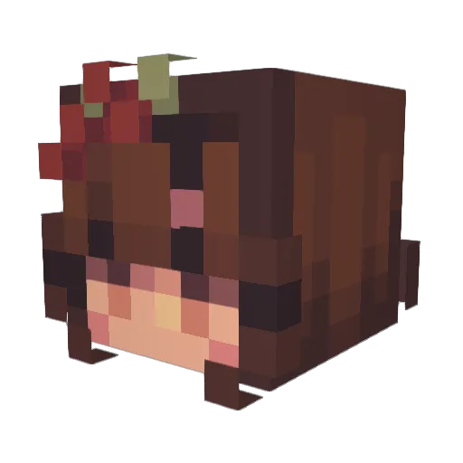 AngelOfTheLord25 Minecraft avatar head, 3D render