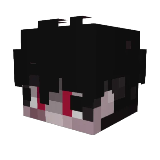AngelSanguinius Minecraft avatar head, 3D render