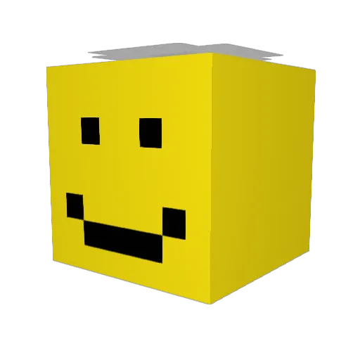 AngelTheRabbit Minecraft avatar head, 3D render