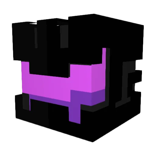 AngelWolfFTN Minecraft avatar head, 3D render