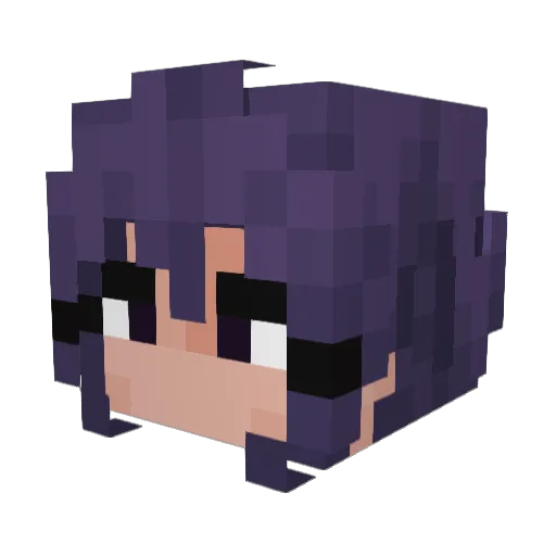 Angel_For_Soul Minecraft avatar head, 3D render