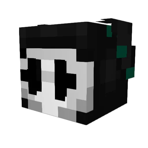 Angel_TwT Minecraft avatar head, 3D render