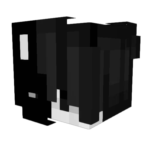 Angelblanco1517 Minecraft avatar head, 3D render