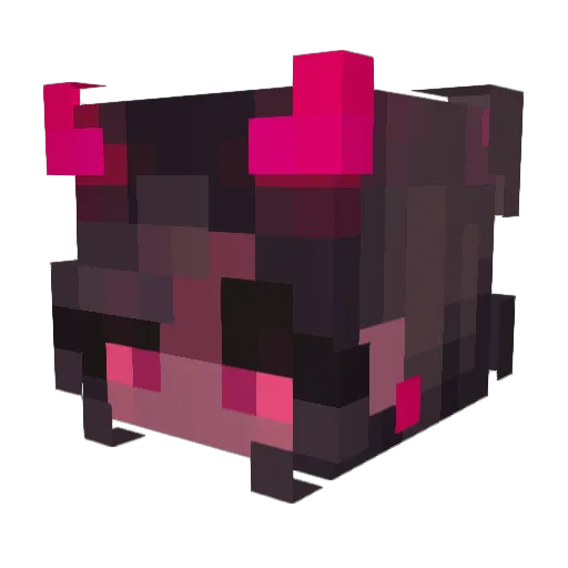 AngelicTTV Minecraft avatar head, 3D render