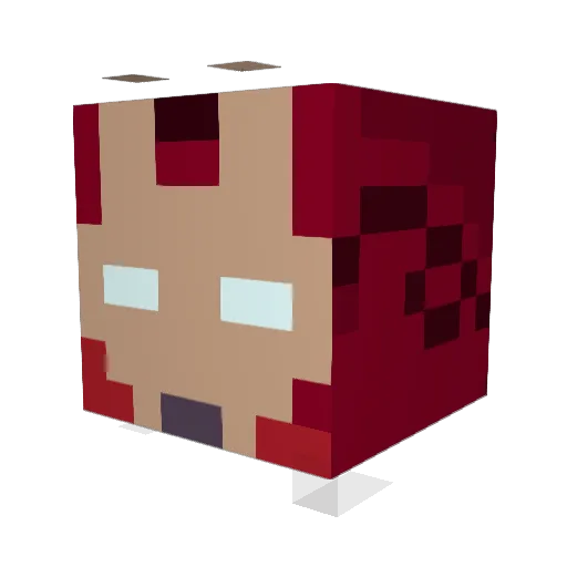 Angelo383 Minecraft avatar head, 3D render