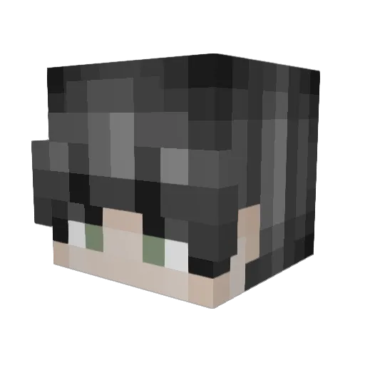 AngeloDg01 Minecraft avatar head, 3D render