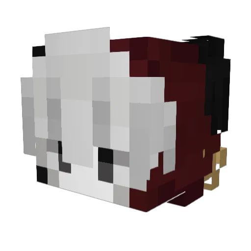 AngelsInTheSky Minecraft avatar head, 3D render