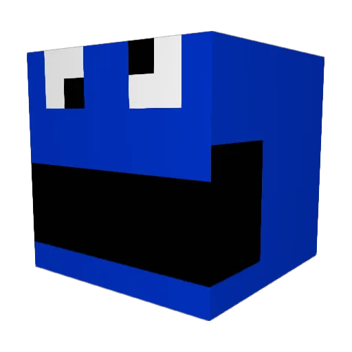 Angels_Life Minecraft avatar head, 3D render