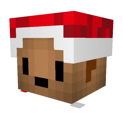 AngeryEgg Minecraft avatar head, 3D render
