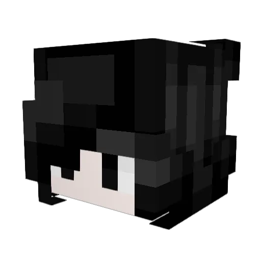 AngieRay6 Minecraft avatar head, 3D render