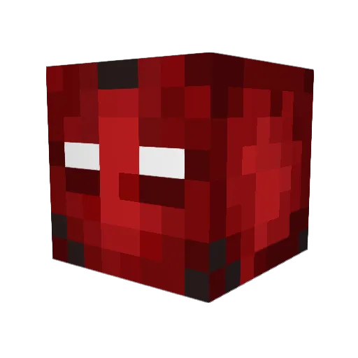 AngoMango08 Minecraft avatar head, 3D render