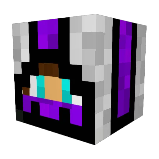 AngryJaguar43 Minecraft avatar head, 3D render