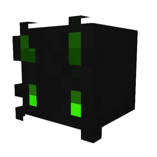 AngryKat21 Minecraft avatar head, 3D render