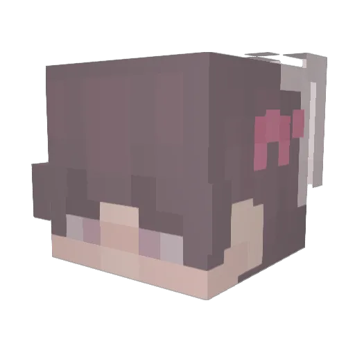 AngryRumble734 Minecraft avatar head, 3D render