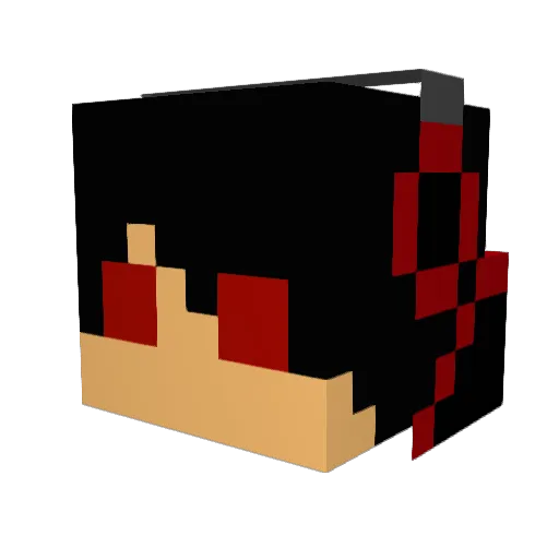 Angry_Owl Minecraft avatar head, 3D render