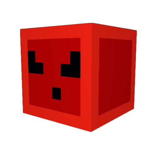 Angryslime0106 Minecraft avatar head, 3D render