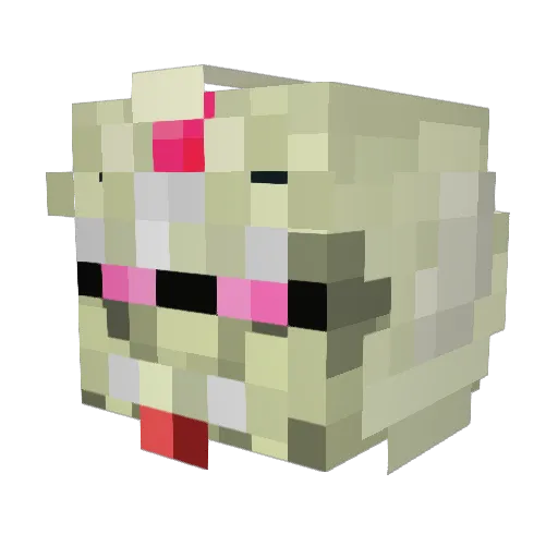 Angyyy2405 Minecraft avatar head, 3D render