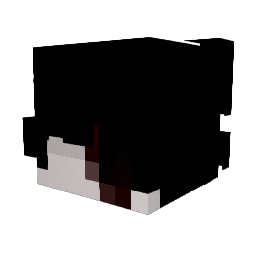 AnhNa_XD Minecraft avatar head, 3D render