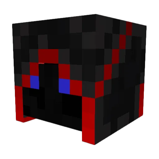 AniBissTMR Minecraft avatar head, 3D render