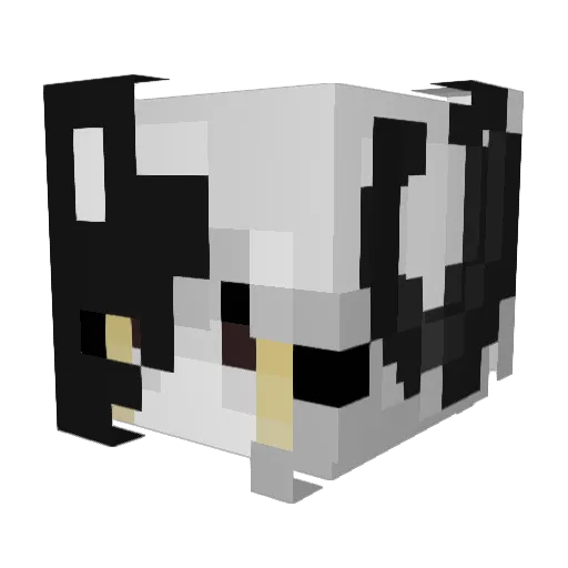 Anikbbm Minecraft avatar head, 3D render