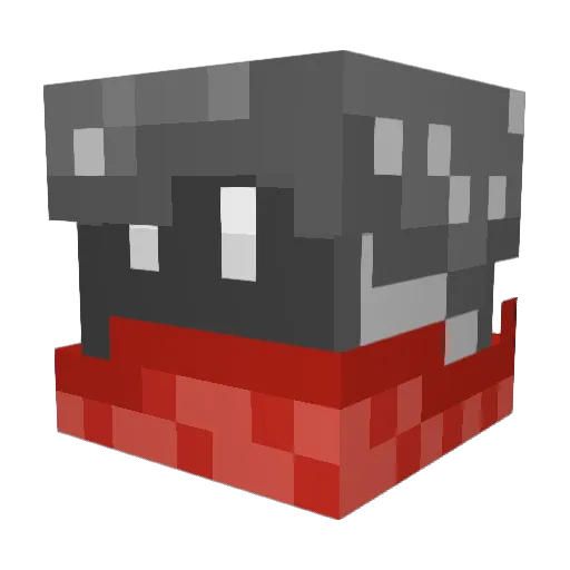 Anikhai Minecraft avatar head, 3D render