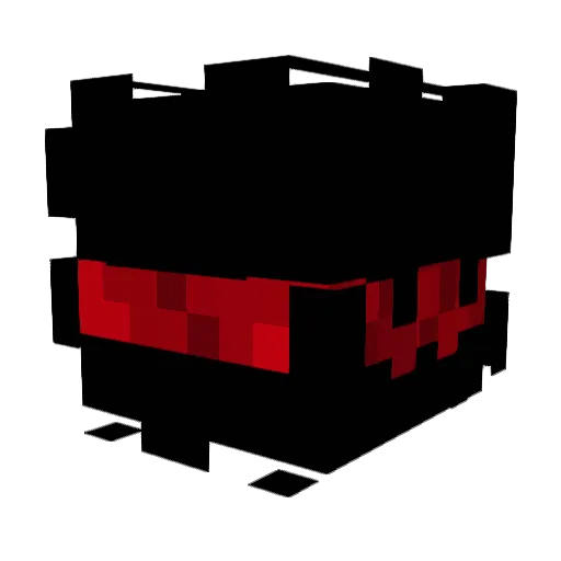 AnimK1NG Minecraft avatar head, 3D render