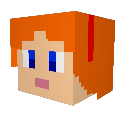AnimalLover5792 Minecraft avatar head, 3D render