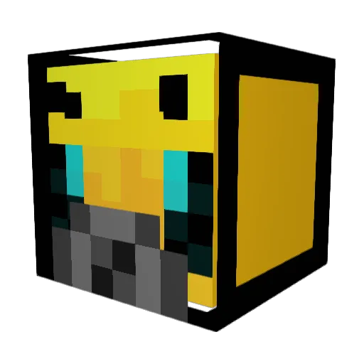 AnimalMite58334 Minecraft avatar head, 3D render