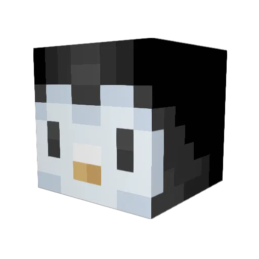 AnimalScarab722 Minecraft avatar head, 3D render