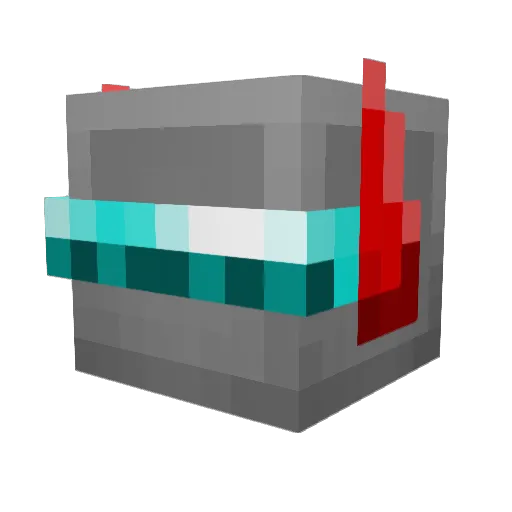 AnimanyHats Minecraft avatar head, 3D render