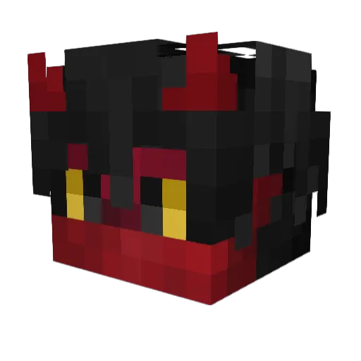 AnimeBeastSeeker Minecraft avatar head, 3D render