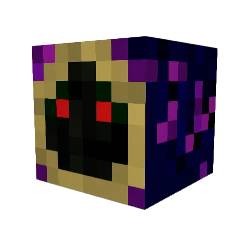 AnimeDragon26 Minecraft avatar head, 3D render