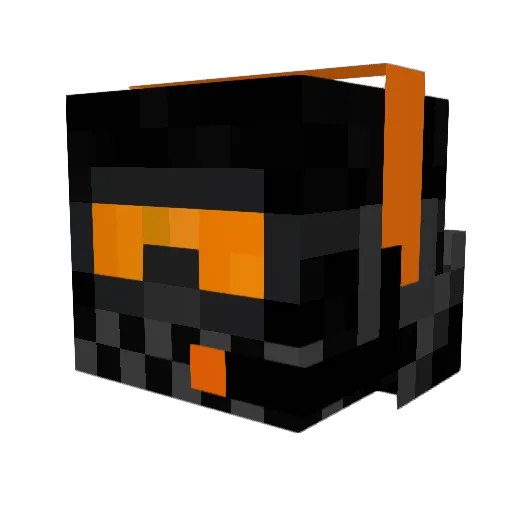 AnimedBoy_ Minecraft avatar head, 3D render