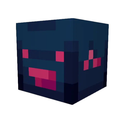Animepdf Minecraft avatar head, 3D render