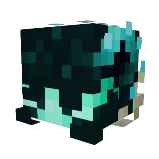 Animooz Minecraft avatar head, 3D render