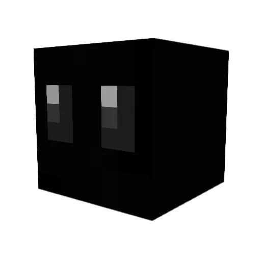 AnisHadjMoussa Minecraft avatar head, 3D render
